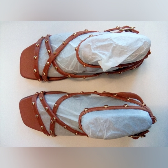 Sam & Libby Women's Brandi 2 Honey Sandals ,Size 9 - Picture 2 of 11